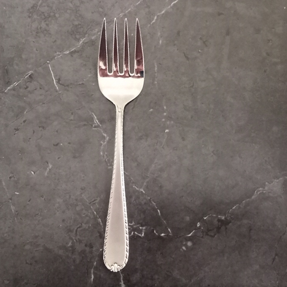 Hampton Silversmith vintage serving fork Rachelle pattern
